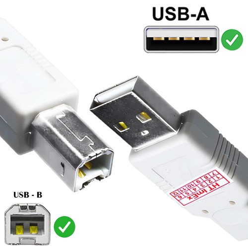 Weiß usb druckerkabel scanner - usb,